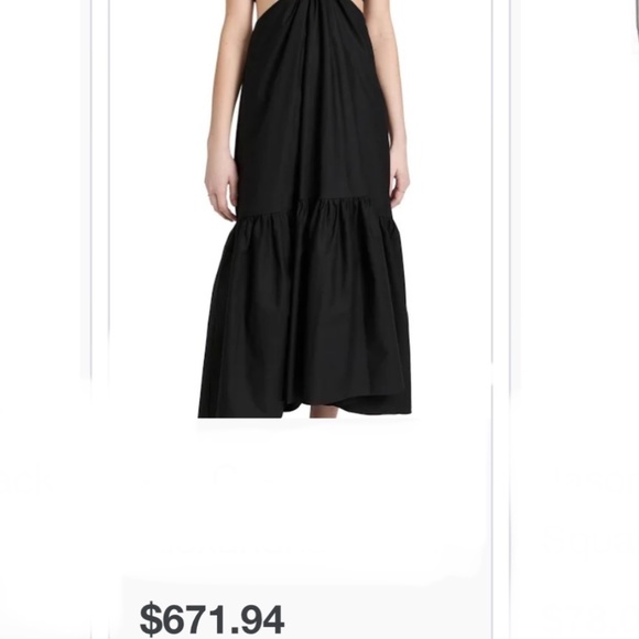 Gorgeous brand new Jason Wu Black Cutout Dress - Picture 13 of 14